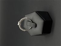 Anello Gioielleria Dossena  Donna in Oro bianco Diamante 0.45 Ct ANOR-247-253 - ANOR-247-253